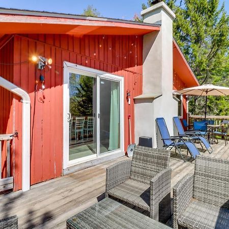 Lakefront Poconos Vacation Rental With Swim Dock! Long Pond المظهر الخارجي الصورة